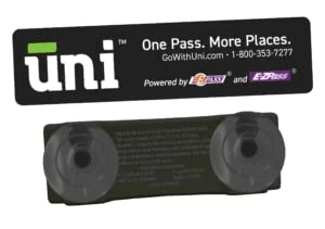 Brand new ???? Uni 19-State Portable Toll Pass, Blends Into Windshield (Black) ⭐ 4 Brand new ???? Uni 19-State Portable Toll Pass, Blends Into Windshield (Black) ⭐ - Image 2
