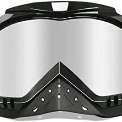 Discount ???? Motorcycle Goggles Dirt Bike Goggles Grip For Helmet Anti UV Windproof Dustproof Anti Fog Glasses For ATV Off Road Racing With Cool Look Headwear Silver Lens 2 In 1 ???? 29 Discount ???? Motorcycle Goggles Dirt Bike Goggles Grip For Helmet Anti UV Windproof Dustproof Anti Fog Glasses For ATV Off Road Racing With Cool Look Headwear Silver Lens 2 In 1 ???? -SYX MOTO store 318IAREAqL. AC