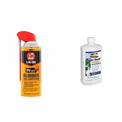 Top 10 ⌛ 3-IN-ONE RVcare Rubber Seal Conditioner With SMART STRAW SPRAYS 2 WAYS, 11 OZ ???? -SYX MOTO store 31NIsQAI28L