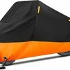 Discount ???? Motorcycle Cover, XXX-Large Waterproof Motorbike Cover Outdoor Indoor Scooter Shelter Protection With 4 Reflective Strips For Harley Davidson, Honda, Suzuki, Kawasaki, Yamaha (Black & Orange) ???? 1 Discount ???? Motorcycle Cover, XXX-Large Waterproof Motorbike Cover Outdoor Indoor Scooter Shelter Protection With 4 Reflective Strips For Harley Davidson, Honda, Suzuki, Kawasaki, Yamaha (Black & Orange) ???? -SYX MOTO store 31oatlIdCkS