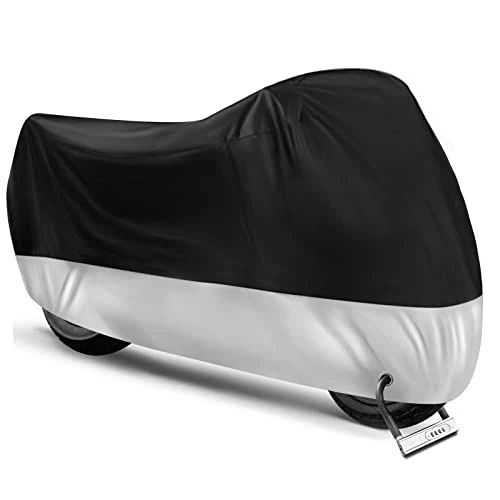 Budget ???? Hanmir Motorcycle Cover,Motorbike Cover All Season Universal Weather Waterproof Sun Outdoor Protection With Lock-Holes & Storage Bag,XXL Motorcycles Vehicle Cove ???? 3 Budget ???? Hanmir Motorcycle Cover,Motorbike Cover All Season Universal Weather Waterproof Sun Outdoor Protection With Lock-Holes & Storage Bag,XXL Motorcycles Vehicle Cove ????