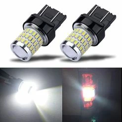 Best reviews of ???? Newest 9-30V Super Bright Low Power 7443 7440 T20 LED Bulbs With Projector Replacement For Back Up Reverse Lights Or Tail Brake Lights, Xenon White ????