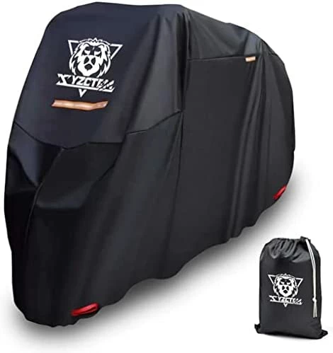 Cheapest ???? Motorcycle Cover -Waterproof Outdoor Storage Bag,Made Of Heavy Duty Material, Fits Up To 116" Harley Davison And All Motors(Black& Lockholes& Professional Windproof Strap) (XXXL) ???? 12 Cheapest ???? Motorcycle Cover -Waterproof Outdoor Storage Bag,Made Of Heavy Duty Material, Fits Up To 116" Harley Davison And All Motors(Black& Lockholes& Professional Windproof Strap) (XXXL) ???? - Image 10