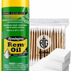 Best Sale ⌛ Rem Oil Spray Gun Oil And Cleaner Complete Kit - 4oz Gun Lube Oil Rem Oil Spray With Wipes And Swabs - Rem Oil Aerosol Cleaning Gun Spray Oil 4oz + Gun Cleaner Patches 40pcs + Cleaning Swabs 100pcs ????