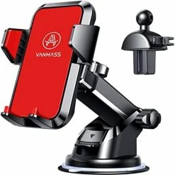 Deals ❤️ [Upgraded] Cell Phone Holder Car [Anti-Slip Soft Silicone & Powerful Suction] Dashboard Windshield Universal Phone Car Mount, Compatible With IPhone 14 13 12 11 Pro Max &Truck/SUV/Jeep (Gray) ???? -SYX MOTO store 413NqS9BsTL. AC