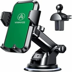 Deals ❤️ [Upgraded] Cell Phone Holder Car [Anti-Slip Soft Silicone & Powerful Suction] Dashboard Windshield Universal Phone Car Mount, Compatible With IPhone 14 13 12 11 Pro Max &Truck/SUV/Jeep (Gray) ???? -SYX MOTO store 413ppGcgJ0L. AC