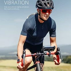 Best Pirce ???? Motorcycle Phone Mount, Bike Phone Holder Upgrade Adjustable Cell Phone Holder, Bicycle Scooter Handlebar Phone Cradle Clip For IPhone 14 Plus / Pro Max / 13, Galaxy S9 And 4.7 - 6.8" Phone Black ???? -SYX MOTO store 415Tw1m0vkL