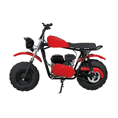 Cheap ✔️ Assimo Motor MB200S Four Stroke Single Cylinder Displacement 196CC, 1 Gal 19X7.00-8 In Weight Capacity 220 LBS 25 MPH, Gas Minibike, Mini Motorcycle Red ???? 4 Cheap ✔️ Assimo Motor MB200S Four Stroke Single Cylinder Displacement 196CC, 1 Gal 19X7.00-8 In Weight Capacity 220 LBS 25 MPH, Gas Minibike, Mini Motorcycle Red ???? - Image 2