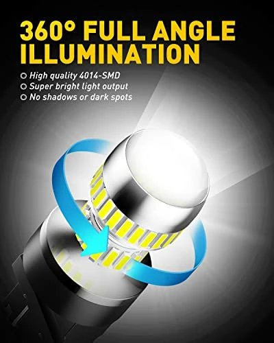 Best Sale ???? 3157 LED Bulb For Reverse Lights, Super Bright 3156 3056 3057 4157 3047 4057 3457 LED Light Bulbs For Backup Reverse Signal Blinker Tail Parking DRL Brake Lights, 6000K White ???? 5 Best Sale ???? 3157 LED Bulb For Reverse Lights, Super Bright 3156 3056 3057 4157 3047 4057 3457 LED Light Bulbs For Backup Reverse Signal Blinker Tail Parking DRL Brake Lights, 6000K White ???? - Image 3