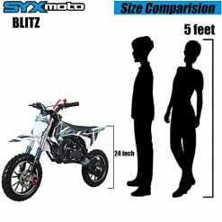 Best reviews of ???? SYX MOTO Kids Mini Dirt Bike Gas Power BLITZ 2-Stroke 50cc Motorcycle Off Road Pit Bike, Pull Start, BLACK ???? 12 Best reviews of ???? SYX MOTO Kids Mini Dirt Bike Gas Power BLITZ 2-Stroke 50cc Motorcycle Off Road Pit Bike, Pull Start, BLACK ???? -SYX MOTO store 419xrwqVn5L