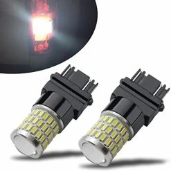Best Sale ???? Newest 9-30V Super Bright Low Power 3157 4157 3057 3156 LED Bulbs With Projector Replacement For Back Up Reverse Lights And Tail Brake Parking Lights, Xenon White ???? -SYX MOTO store 41AAUVX4lbL. AC