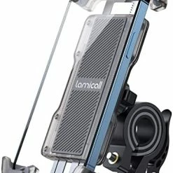 Best Pirce ???? Motorcycle Phone Mount, Bike Phone Holder Upgrade Adjustable Cell Phone Holder, Bicycle Scooter Handlebar Phone Cradle Clip For IPhone 14 Plus / Pro Max / 13, Galaxy S9 And 4.7 - 6.8" Phone Black ???? -SYX MOTO store 41ABzuWcLVL. AC