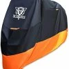 Cheapest ???? Motorcycle Cover – All Season Waterproof Outdoor Protection – Fit Up To 116 Inch Tour Bikes, Choppers And Cruisers – Protect Against Dust, Debris, Rain And Weather(XXXL,Black& Orange) ???? 2 Cheapest ???? Motorcycle Cover – All Season Waterproof Outdoor Protection – Fit Up To 116 Inch Tour Bikes, Choppers And Cruisers – Protect Against Dust, Debris, Rain And Weather(XXXL,Black& Orange) ???? -SYX MOTO store 41B8HG6hyNL