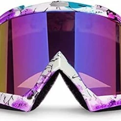 Coupon ???? Motorcycle Goggles Dirt Bike Goggles Motocross Goggles Windproof ATV Goggles Dustproof Racing GogglesScratch Resistant Ski Goggles Protective Safety Glasses PU Resin (Black Frame+Color Lens) ❤️ -SYX MOTO store 41DqyO8i7VS. AC