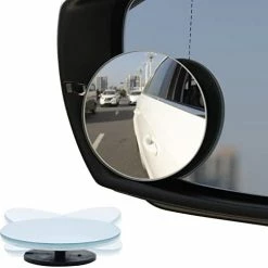 New ???? LivTee Blind Spot Mirror, 2" Round HD Glass Frameless Convex Rear View Mirrors Exterior Accessories With Wide Angle Adjustable Stick For Car SUV And Trucks, Pack Of 2 ???? -SYX MOTO store 41Dzo7gutoL. AC