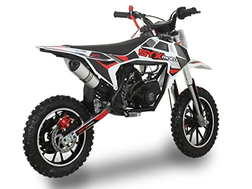 Best reviews of ???? SYX MOTO Kids Mini Dirt Bike Gas Power BLITZ 2-Stroke 50cc Pit Bike Pull Start Motorcycle Off Road,RED ⌛ 4 Best reviews of ???? SYX MOTO Kids Mini Dirt Bike Gas Power BLITZ 2-Stroke 50cc Pit Bike Pull Start Motorcycle Off Road,RED ⌛ - Image 2