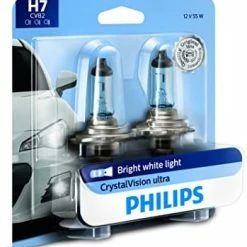 Outlet ???? H7 CrystalVision Ultra Upgraded Bright White Headlight Bulb, 2 Pack ???? -SYX MOTO store 41IxPjw44HL. AC