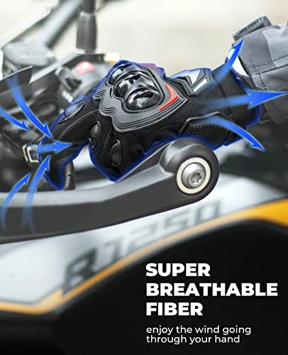 Best reviews of ❤️ KEMIMOTO Motorcycle Gloves, Touch Capable Riding Gloves With Hard Knuckle, For Men Outdoor Sports Riding Cycling Motorcross Motorbike Racing Dirt Bike ATV UTV Outdoor Gloves Carbon Fiber Blac ???? 5 Best reviews of ❤️ KEMIMOTO Motorcycle Gloves, Touch Capable Riding Gloves With Hard Knuckle, For Men Outdoor Sports Riding Cycling Motorcross Motorbike Racing Dirt Bike ATV UTV Outdoor Gloves Carbon Fiber Blac ???? - Image 3