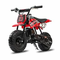 Discount ???? DB002 50CC 2-Stroke Kid Dirt Bike, Mini Kid Dirt Bikes W/EPA Approved Gas Powered Engine For Kids, Upgrade Tires For Kid Dirt Bike Gas Speed Up 20 Mph Weight Support 165 LB ???? -SYX MOTO store 41LZwWSramL