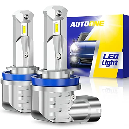Top 10 ???? H11 LED Headlight Bulbs, H8/H9/H16 Fog Lights, DRL Or Low Beam, White Fanless Mini Size Car Light Bulb (Pack Of 2) ⭐ 3 Top 10 ???? H11 LED Headlight Bulbs, H8/H9/H16 Fog Lights, DRL Or Low Beam, White Fanless Mini Size Car Light Bulb (Pack Of 2) ⭐