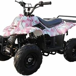 New ???? X-PRO 110cc ATV Quads ATV Quad ATVs 4 Wheeler (Spider Pink) ???? -SYX MOTO store 41RAAlSwUL. AC