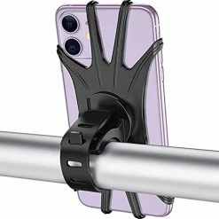 Best reviews of ???? Bike Phone Mount, VUP Universal Bike Cell Phone Holder, 360° Rotatable, Silicone Bicycle Phone Mount Compatible With IPhone 14/13/Pro Max/Pro/mini/12/11/Xs/Max/Xr/X/7/8/Plus, 4.0''~6.7'' Cellphones Black-detachable ????