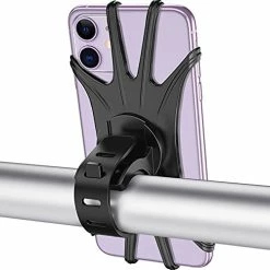 Best reviews of ???? Bike Phone Mount, VUP Universal Bike Cell Phone Holder, 360° Rotatable, Silicone Bicycle Phone Mount Compatible With IPhone 14/13/Pro Max/Pro/mini/12/11/Xs/Max/Xr/X/7/8/Plus, 4.0''~6.7'' Cellphones Black-detachable ???? -SYX MOTO store 41RtbCcf4fL. AC