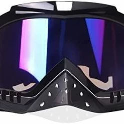 Discount ???? Motorcycle Goggles Dirt Bike Goggles Grip For Helmet Anti UV Windproof Dustproof Anti Fog Glasses For ATV Off Road Racing With Cool Look Headwear Silver Lens 2 In 1 ???? 22 Discount ???? Motorcycle Goggles Dirt Bike Goggles Grip For Helmet Anti UV Windproof Dustproof Anti Fog Glasses For ATV Off Road Racing With Cool Look Headwear Silver Lens 2 In 1 ???? -SYX MOTO store 41SovGxzmvL. AC