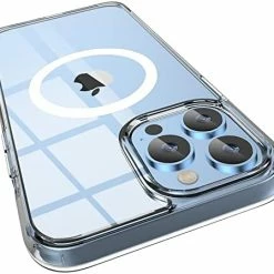 Best Pirce ???? Magnetic Case For IPhone 13 Pro Max Case [MIL-Grade Drop Tested & Compatible With MagSafe] Translucent Matte Back With Aluminum Alloy Keys, Anti-Fingerprint Anti-Scratch 6.7 Inch, Black ???? -SYX MOTO store 41UXSTJmU8L. AC 1