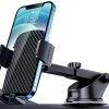 Buy ???? Phone Holder For Car [Military-Grade Suction] Phone Stand For Car Phone Holder Mount [Super Stable] Automobile Cell Phone Holder Car Mount For IPhone Universal Dashboard Mount Fit For All Smartphones Black ???? -SYX MOTO store 41WYjhV8A5L