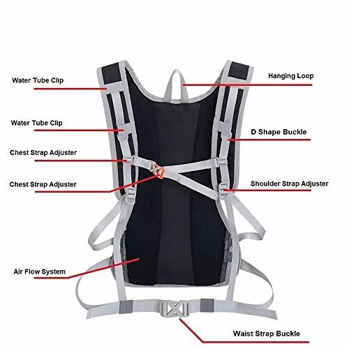 Best reviews of ???? KBNI Hydration ???? Backpack With 2L Water Bladder For ???? Women Men Kids Doing Outdoor Running, Hiking, Camping, Skiing, Cycling Green ???? 5 Best reviews of ???? KBNI Hydration ???? Backpack With 2L Water Bladder For ???? Women Men Kids Doing Outdoor Running, Hiking, Camping, Skiing, Cycling Green ???? - Image 3