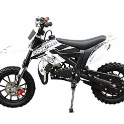 Coupon ⌛ Syx 2021 Kid's Dirt Bike (Pit Bike) Gas Powered 50cc 2 Stroke Offroad Motorcycle ????