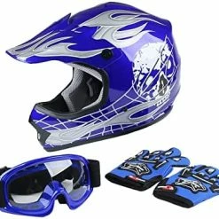 Cheap ⭐ DOT Youth Kids Motocross Offroad Street Dirt Bike Helmet Goggles Gloves ATV Mx Helmet … Blue Flame ???? 23 Cheap ⭐ DOT Youth Kids Motocross Offroad Street Dirt Bike Helmet Goggles Gloves ATV Mx Helmet … Blue Flame ???? -SYX MOTO store 41YfmP8x0FL. AC