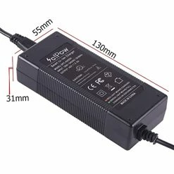 Best Sale ???? 42V 2A Battery Charger 3 Prong Universal Replacer For 36V Lithium Battery Power Supply Adaptor ???? -SYX MOTO store 41Yh7JYdtFL