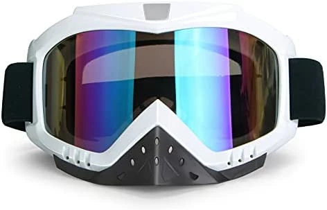 Discount ???? Motorcycle Goggles Dirt Bike Goggles Grip For Helmet Anti UV Windproof Dustproof Anti Fog Glasses For ATV Off Road Racing With Cool Look Headwear Silver Lens 2 In 1 ???? 16 Discount ???? Motorcycle Goggles Dirt Bike Goggles Grip For Helmet Anti UV Windproof Dustproof Anti Fog Glasses For ATV Off Road Racing With Cool Look Headwear Silver Lens 2 In 1 ???? - Image 14