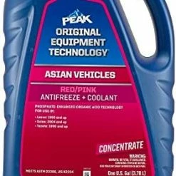 Flash Sale ???? PEAK OET Extended Life Red/Pink 50/50 Prediluted Antifreeze/Coolant For Asian Vehicles, 1 Gal ???? -SYX MOTO store 41aHf38f LL. AC