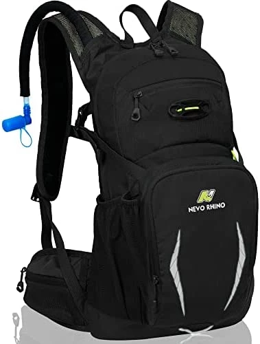 Brand new ???? Multipurpose Hydration ???? Backpack With 3L Water Bladder, High Flow Bite Valve, Perfect Water ???? Backpack 18L For Hiking, Cycling Army Green ⌛ 9 Brand new ???? Multipurpose Hydration ???? Backpack With 3L Water Bladder, High Flow Bite Valve, Perfect Water ???? Backpack 18L For Hiking, Cycling Army Green ⌛ - Image 7
