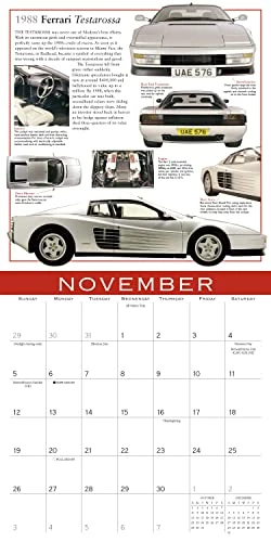 New β Classics: Ultimate Automobiles 2023 Wall Calendar, 12" X 12" ???? 5 New β Classics: Ultimate Automobiles 2023 Wall Calendar, 12" X 12" ???? - Image 3