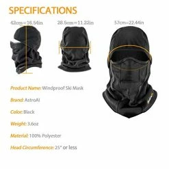 Best Pirce ✨ AstroAI Balaclava Ski Mask 2 Pack Winter Fleece Thermal Face Mask Cover For Men ???? Women Warmer Windproof Breathable, Cold Weather Gear For Skiing, Outdoor Work, Riding Motorcycle & Snowboarding, Black ???? 13 Best Pirce ✨ AstroAI Balaclava Ski Mask 2 Pack Winter Fleece Thermal Face Mask Cover For Men ???? Women Warmer Windproof Breathable, Cold Weather Gear For Skiing, Outdoor Work, Riding Motorcycle & Snowboarding, Black ???? -SYX MOTO store 41bz1OBKKIL