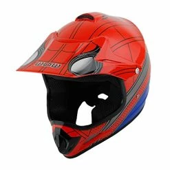 Discount ???? Youth Kids Motocross BMX MX ATV Dirt Bike Dianasour Helmet Dragon + Goggles + Martian Youth Glove Bundle T Rex Green Bundle ????