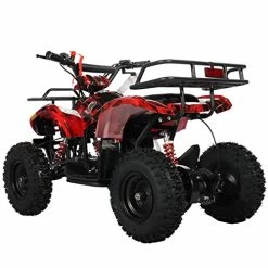 Brand new ⌛ X-PRO ATV 4 Wheelers 40cc ATV Quads Quad With Gloves, Goggle And Face Mask (Hot Rod Flame) ???? -SYX MOTO store 41eItn23ApL