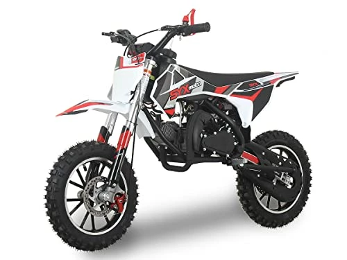 Best deal ???? SYX MOTO Kids Mini Dirt Bike Gas Power BLITZ 2-Stroke 50cc Motorcycle Off Road Pit Bike, Electric+Pull Start, Red ???? 3 Best deal ???? SYX MOTO Kids Mini Dirt Bike Gas Power BLITZ 2-Stroke 50cc Motorcycle Off Road Pit Bike, Electric+Pull Start, Red ???? - Image 2
