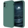 Outlet ???? Designed For IPhone 12 Case, Silicone Upgraded [Camera Protecion] Phone Case With Soft Anti-Scratch Microfiber Lining, 6.1 Inch, Midnight Green ???? -SYX MOTO store 41gYiLj5owL