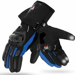 Budget ???? Winter Motorcycle Gloves, Rainproof Riding Gloves With Touchscreen, Motorcycle Winter Gloves For Men, Warm Motorcycle Gloves For Riding, ATV, UTV, Snowmobile - Black, Larg ???? -SYX MOTO store 41iptNk95L. AC 2
