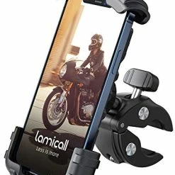Cheap ???? Bike Phone Holder Mount - Motorcycle Handlebar Phone Mount Clamp, One Hand Operation ATV Scooter Phone Clip For IPhone 12 / 11 Pro Max / X / XS, Galaxy S10 And 4.7"- 6.8" Cellphone - Black ????
