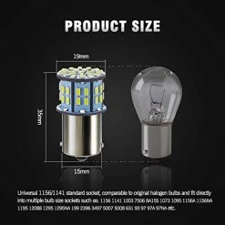 Outlet ???? 1156 1141 1003 7506 BA15S LED Bulbs White 20-Packs, Super Bright 3014 50-SMD LED Replacement For 12 Volt RV Camper Trailer Boat Trunk Interior Lights ???? -SYX MOTO store 41mHGpoEeLL