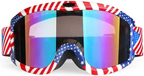 Discount ???? Motorcycle Goggles Dirt Bike Goggles Grip For Helmet Anti UV Windproof Dustproof Anti Fog Glasses For ATV Off Road Racing With Cool Look Headwear Silver Lens 2 In 1 ???? 10 Discount ???? Motorcycle Goggles Dirt Bike Goggles Grip For Helmet Anti UV Windproof Dustproof Anti Fog Glasses For ATV Off Road Racing With Cool Look Headwear Silver Lens 2 In 1 ???? - Image 8