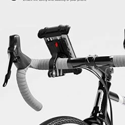 SYX MOTO store 32 Cheapest ???? Bike Phone Holder, Motorcycle Phone Mount - Lamicall Motorcycle Handlebar Cell Phone Clamp, Scooter Phone Clip For IPhone 14 Plus / Pro Max, 13 Pro Max, S9, S10 And More 4.7" - 6.8" Smartphones Black Gener ????