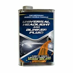 Best deal ???? Universal Headlight And Blinker Fluid - Keeps Your Lights Lubed For 10,000 Miles - Gag Gift For Men - Prank Gift For Wife - Funny Gifts For ???? Women - Empty Tin To Cause Confusion - Prank Gift Box ???? -SYX MOTO store 41rDOb4yHSL