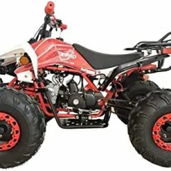 Deals ???? 125cc ATV Quad Youth 4 Wheeler Adults ATVs Quads Middle Size 4 Wheelers (Red) ⌛ -SYX MOTO store 41taun1X2LL. AC